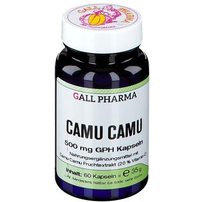 Camu 500 mg GPH Kapseln 60 St Image