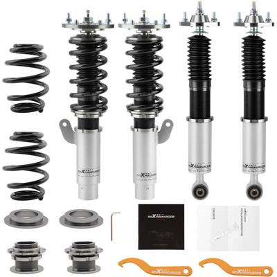 Maxpeedingrods - 24-stufig Gewindefahrwerk Sportfahrwerk for bmw E46 3er 1998-2005 Doppelrohr