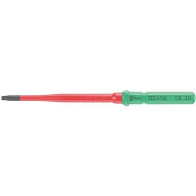 Wera Kraftform Kompakt VDE 67 iS TX 20 x 157 mm TIE Elektriker TORX Wechselklinge TX 20 Image