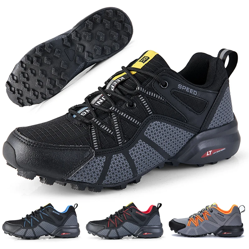 Neue Männer Schuhe Wasserdichte Wandern Sport Schuhe Outdoor Wandern Training Schuhe Männer Leichte Non-Slip Woodland Jagd Arbeit Schuhe