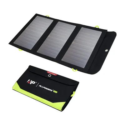 All powers flexibles faltbares Solar panel 5V 18V hoch effizientes Solar batterie ladegerät 21W Solar telefon ladegerät für Reise-iPhone