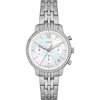 Fossil - Chronograph Edelstahl Herrenuhren 1 ct Damen