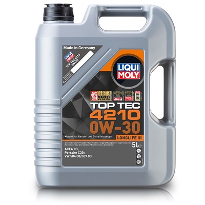 Liqui Moly 5 L Top Tec 4210 0W-30 [Hersteller-Nr. 21605] Image
