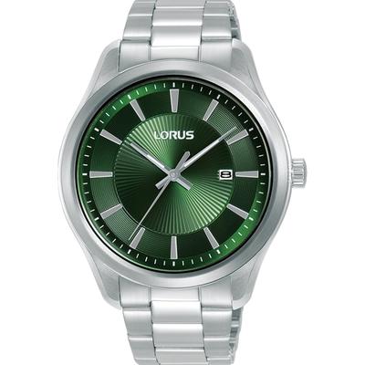 Lorus Herrenuhr Edelstahl grün, silber Herren Image