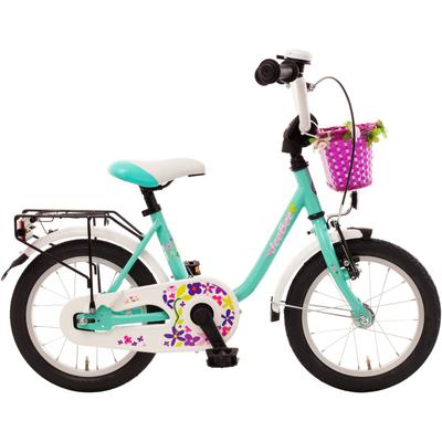 Kinderfahrrad BACHTENKIRCH ""Jee Bee" türkis" Gr. 25, blau (türkis, türkis), Fahrräder, Kinder, 25cm, 14 Zoll (35,56cm) hinten: 14 Zoll (35,56cm)
