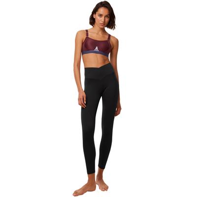Sporthose TRIACTION BY TRIUMPH "Cardio RTW High-Rise Leggings", Damen, Gr. L, N-Gr, schwarz, Single Jersey, Obermaterial: 81% Polyamid, 19% Elasthan. Besatz: 63% Polyamid, 37% Elasthan, unifarben, sportlich, eng 7/8-Länge, Hosen, atmungsaktiv Image