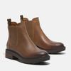 Chelseaboots TIMBERLAND "BRIMFIELDMID CHELSEA BOOT", Damen, Gr. 38, braun (md brn f grain), Leder, sportlich, Schuhe, Stiefelette, Winterschuhe, Ankle Boots