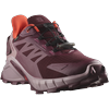 Laufschuh SALOMON "SUPERCROSS 4 GORE-TEX W", Gr. 42,5, lila (tawny port), Textil, sportlich, Schuhe, wasserdicht