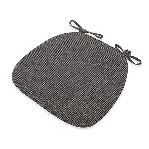 Garden Chair Cushions， Chair Cushion With Ties ，Chair Cushions for Dining Chairs 6 Pack, Seat Cushions for Kitchen Chairs Set of 6 Farm House, U-Shaped Chair Pads for Dining Room 40x40, Farmhouse Styl