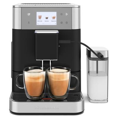 KITCHENAID Kaffeevollautomat "5KES8557EBK" Kaffeevollautomaten schwarz (gusseisen schwarz)