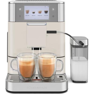 KITCHENAID Kaffeevollautomat "5KES8558EPL", beige (polcelain), B:26cm H:36,3cm T:47,3cm, Kaffeevollautomaten Image