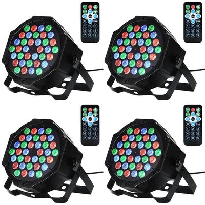 Stage Lighting 4 Pack, 36LED Dj Par Lights