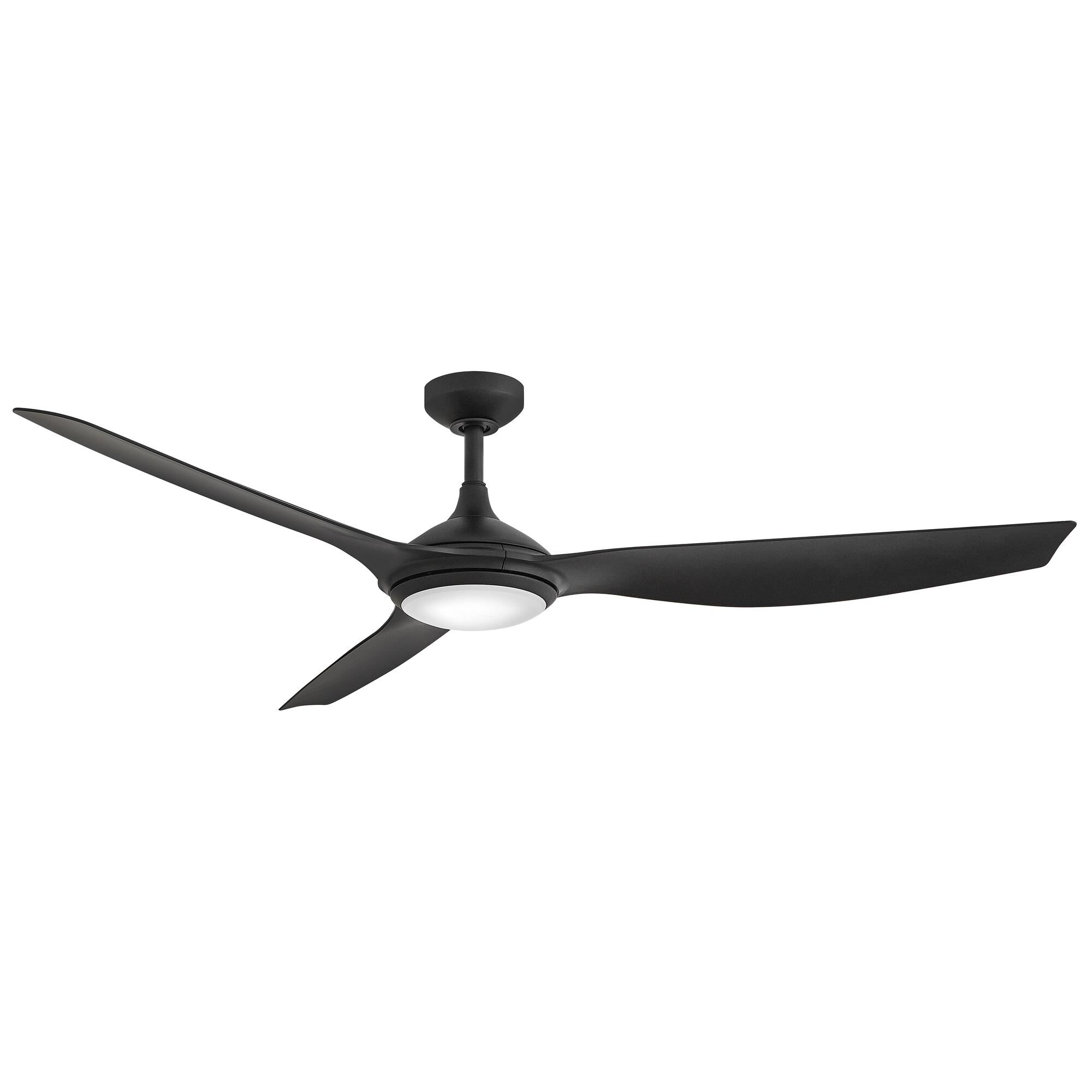 Hinkley Lighting Talan 64 Inch Ceiling Fan with Light Kit - 906864FMB-LDD