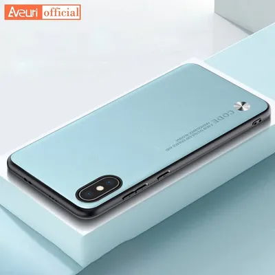Luxury PU Leather Case For iPhone X XS XR Matte Back Cover Silicone Protection Phone Case For iPhone XS Max X S iPhoneX Coque