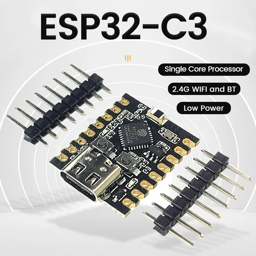 ESP32 C3 Entwicklungsboard Mini WLAN BT Modul Typ-C ESP32-C3 16-Pin RISC-V 32-Bit Single-Core Prozessor Erweiterungsplatine Image