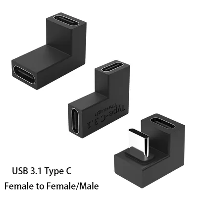 1Pcs USB C Verlängerung Stecker USB 3,1 Typ C Extender USB-C Adapter Konverter Smartphone Ladegerät Image
