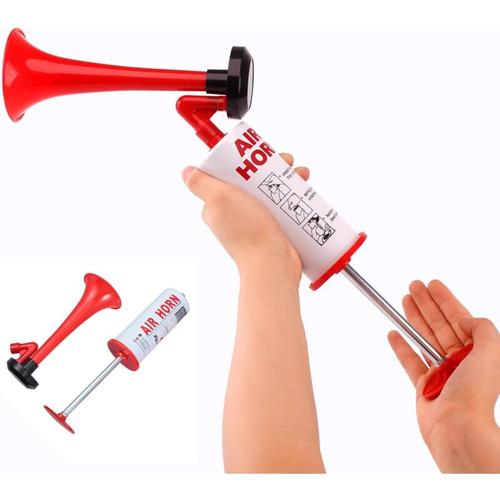 Air Portable Fog Horn Support Manual Loud Hand Signal Horn Safety Boat,Lufthörner, Signalhorn,