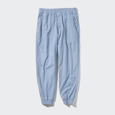 Uniqlo - Cotton Relaxed Joggers - Blue - XS