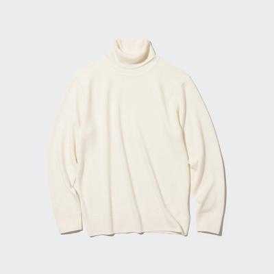 Uniqlo - Cashmere Turtleneck Jumper - Off White - S