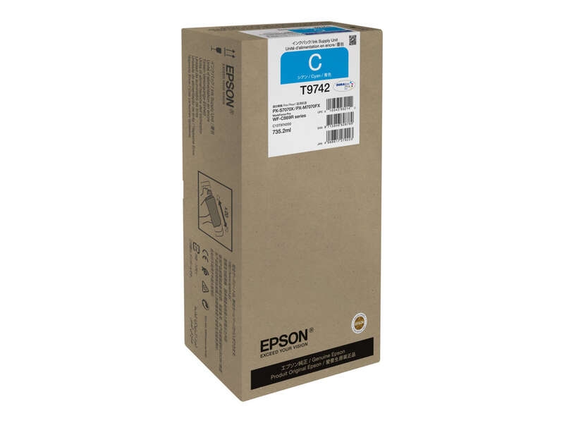 Epson Ink T9742 Cyan XXL (C13T974200) Image
