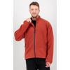 Fleecejacke DEPROC ACTIVE "WAWA BAY", Herren, Gr. L (52), rot (chilli), 100% Polyester, sportlich, Langarm gerader Abschluss, Jacken, auch in großen Größen erhältlich