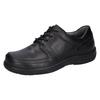 Schnürschuh WALDLÄUFER "KEN", Herren, Gr. 11,5 (46,5), schwarz, Nappaleder, klassisch, Schuhe, in K-Weite = extra weit, Freizeitschuh, Halbschuh, Schnürschuh