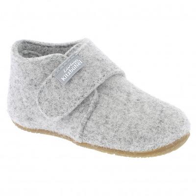 Living Kitzbühel - Babyklettschuh Filz - Hüttenschuhe 26 | EU 26 grau Image