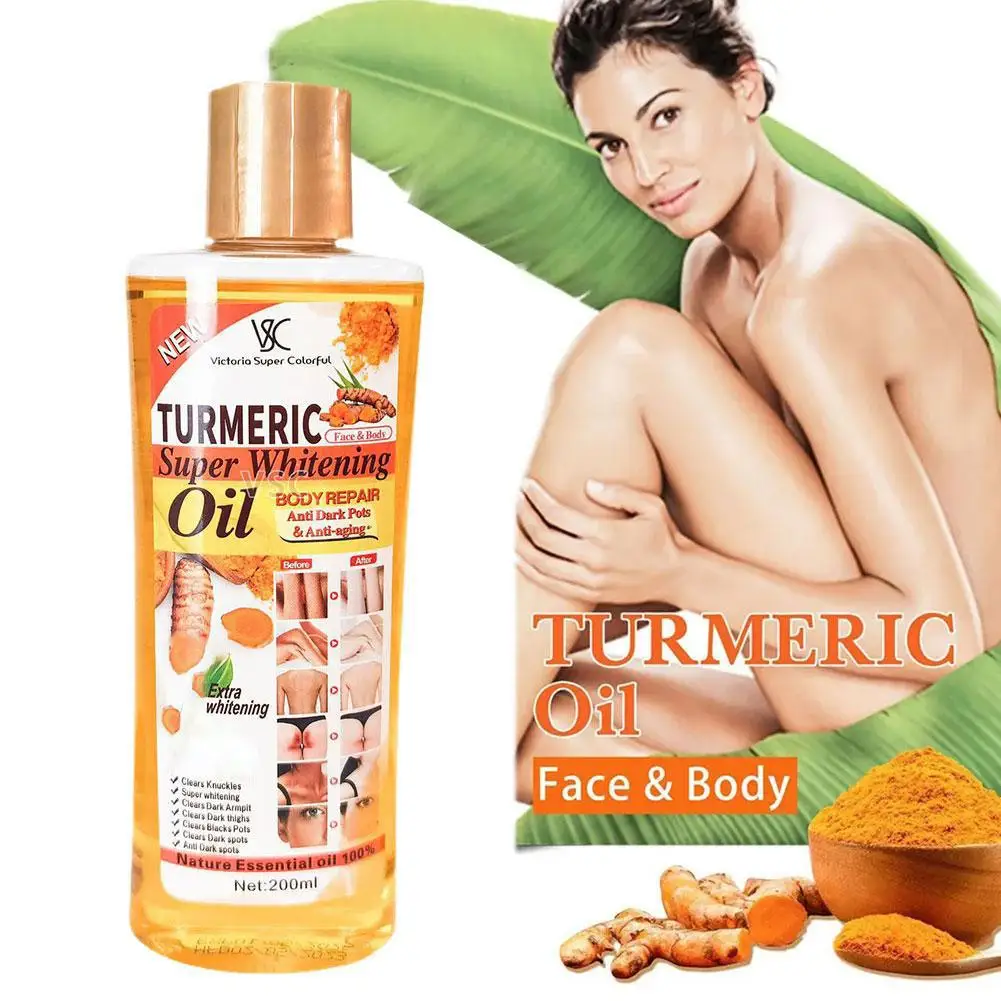 Huile essentielle de curcuma, massage du visage et du corps, diffuseur hydratant, aromathérapie, soins du visage et du corps, lissant, soins de la peau