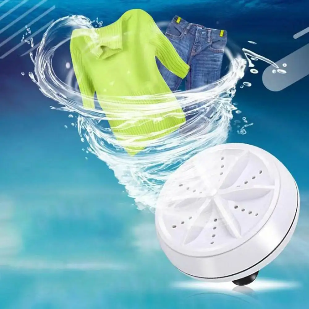 Mini-machine à laver le linge portable à bulles d