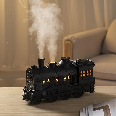 Train-Shaped Humidifier with Night Light and Remote Control Diffuser with Cool Mist