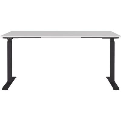 Germania-Werke Schreibtisch höhenverstellbar (elektrisch) »Jet« 160 cm silber, 160x120x80 cm Image