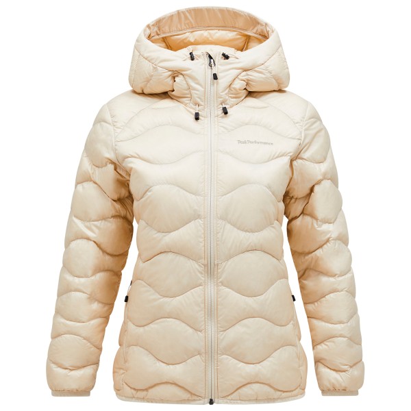 Peak Performance - Women's Helium Down Hood Jacket - Daunenjacke Gr S beige