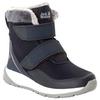 Winterstiefel JACK WOLFSKIN "POLAR WOLF TEXAPORE MID VC K", Damen, Gr. 27, blau (navy, rosa), Synthetik, Textil, sportlich, Schuhe, Snowboots, Winterboots, Winterschuhe, wasserdicht und gefüttert