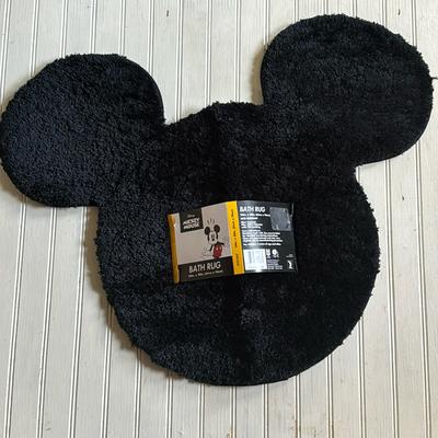 Disney Bath | Disney: Mickey Mouse Bathroom Rug | Color: Black | Size: Os