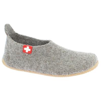 Living Kitzbühel - Slipper Schweizer Kreuz No. 4249 - Hüttenschuhe 39 | EU 39 grau Image