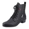 Schnürstiefelette RIEKER, Damen, Gr. 38, schwarz, Lederimitat, elegant, Schuhe, mit modischen Ösen