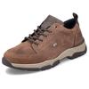 Schnürschuh RIEKER, Herren, Gr. 45, braun, Leder, sportlich, Schuhe, mit TEX-Membran, Freizeitschuh, Halbschuh, Schnürschuh