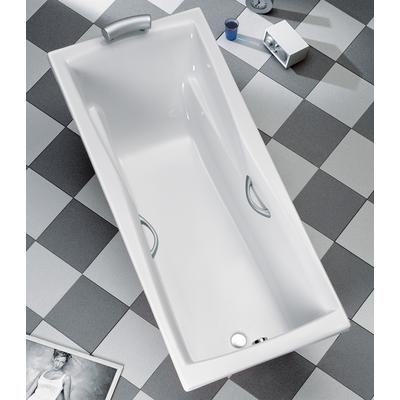 Badewanne OTTOFOND "Atlanta", weiß, B:80cm H:45cm L:180cm T:80cm, Sanitäracryl, Badewannen, mit Fußgestell