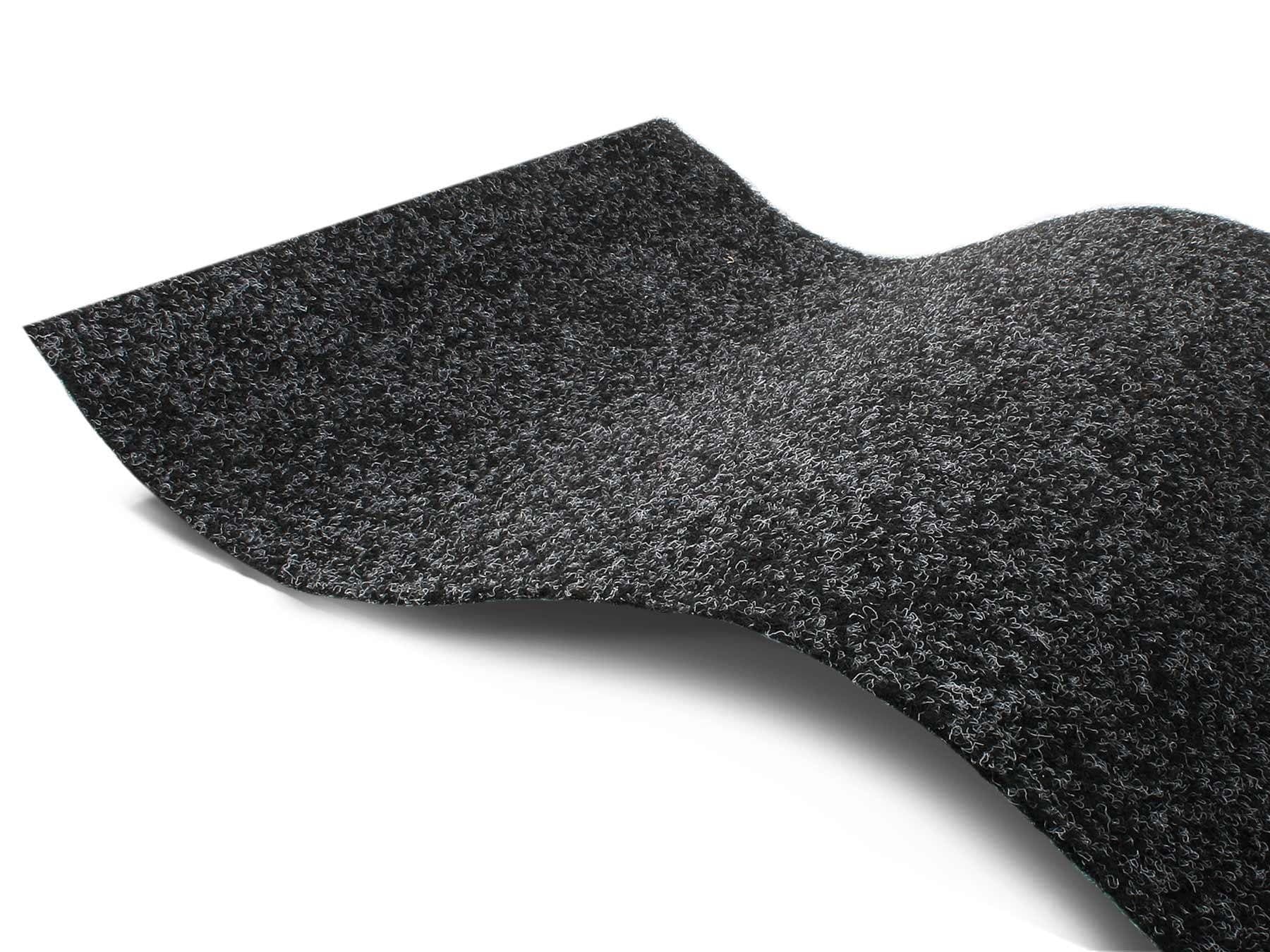 Kunstrasen "PARK, Made in Netherlands", grau (anthrazit), B:133cm H:7mm L:1.300cm, Polypropylen (PP), PRIMAFLOR-IDEEN IN TEXTIL, Teppiche, mit Noppen, strapazierfähig, witterungsbeständig & wasserfest