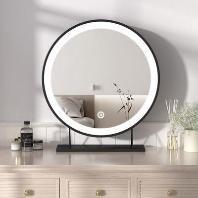 Heilmetz Schminkspiegel Beleuchtung Rund Spiegel mit Beleuchtung mit Touchschalter und 3 Lichtfarbe Image