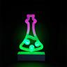 Neon Night Light Candy Bat Skull Hat Shaped AAA Battery Powered USB Powered