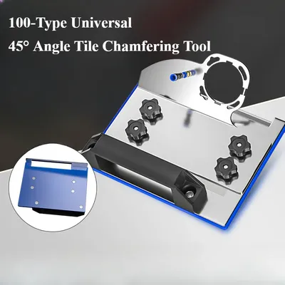 Angle Grinder Stand for Tile 45° Chamfer Cutting100 Type Universal 45° Tile Chamfering Tool Bevel