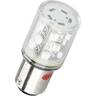 52190212 Lampadina led Giallo BA15d 24 v/dc, 24 v/ac 35 mA 18 lm - Barthelme