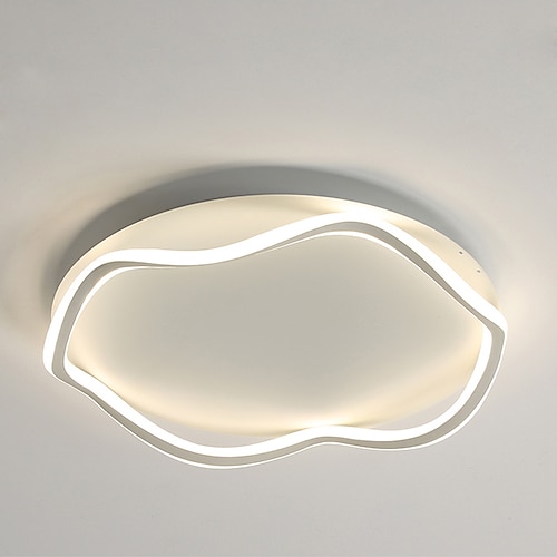 LED-Deckenleuchte Kreis rundes Design Unterputz-Deckenleuchten 35 W 6000 K LED-Deckenleuchten, Deckendekorationsleuchten, 50 cm runde LED-Leuchte für zu Hauseamp; Büro Image