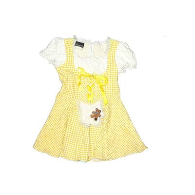 Charades Costume: Yellow Checkered/Gingham Accessories - Kids Girl's Size X-Large