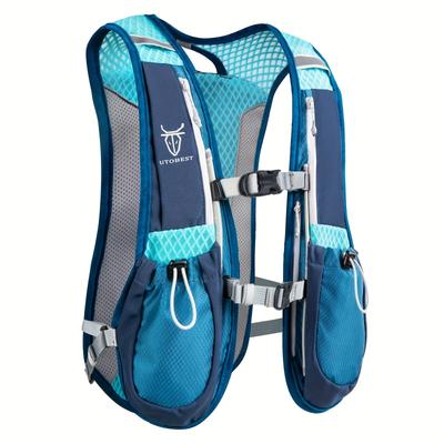 TEMU Outdoor Running Vest Hydration Pack, Foldable And Breathable Backpack For Outdoor Use. Image