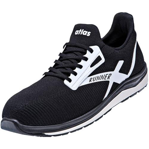 Sicherheitsschuhe runner 25 esd S1P schwarz Deep Black Arbeitsschuhe, Größe: 43 - Atlas