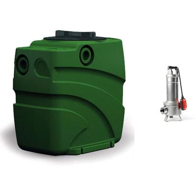 Fekabox 110 + Feka vs 750 m-a - Hebeanlage - 24.000 L/Std. - 920W - Mit Schwimmer - Eine Kapazität Image