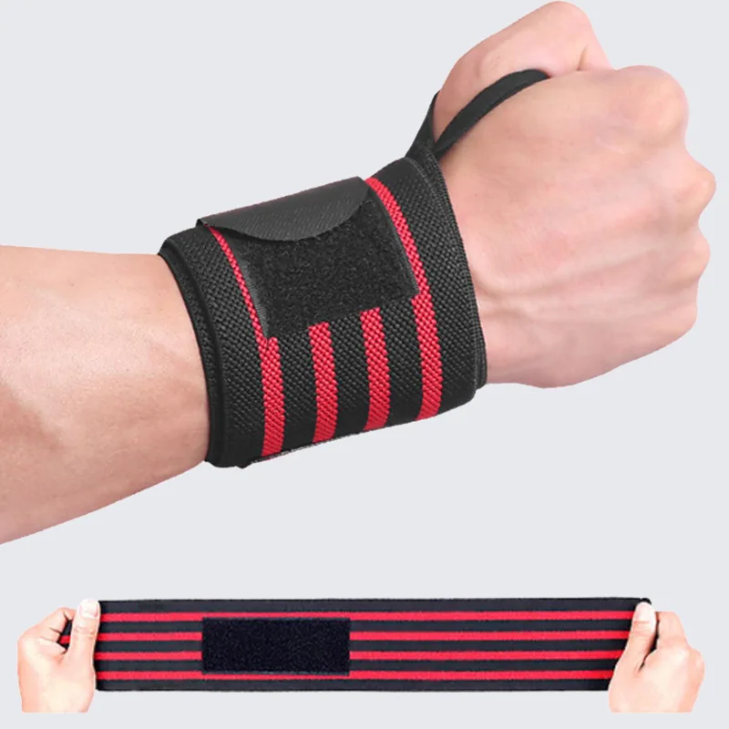 1/2PCS Armband Handgelenk Unterstützung Klammer Straps Extra Festigkeit Gewichtheben Handgelenk Wraps Bandage Fitness Schutz Ausrüstung Image