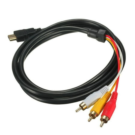 Audio Cable Male To 3 To 3 Rca Video Av Cable 3 Rca Audio Rca Audio Video Audio Video Av Audio Cable 1080p -compatible Male -compatible Male To Av Cable Audio Dsfen Cable Eryue 1080p